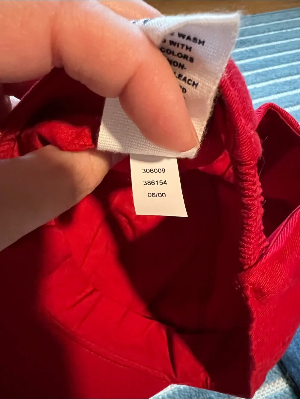 Vintage Gap Kids USA Red Baseball Cap